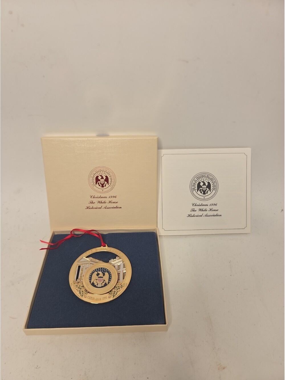 Christmas 1996 The White House Historical Association Ornament